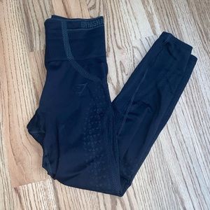 black apex seamless leggings